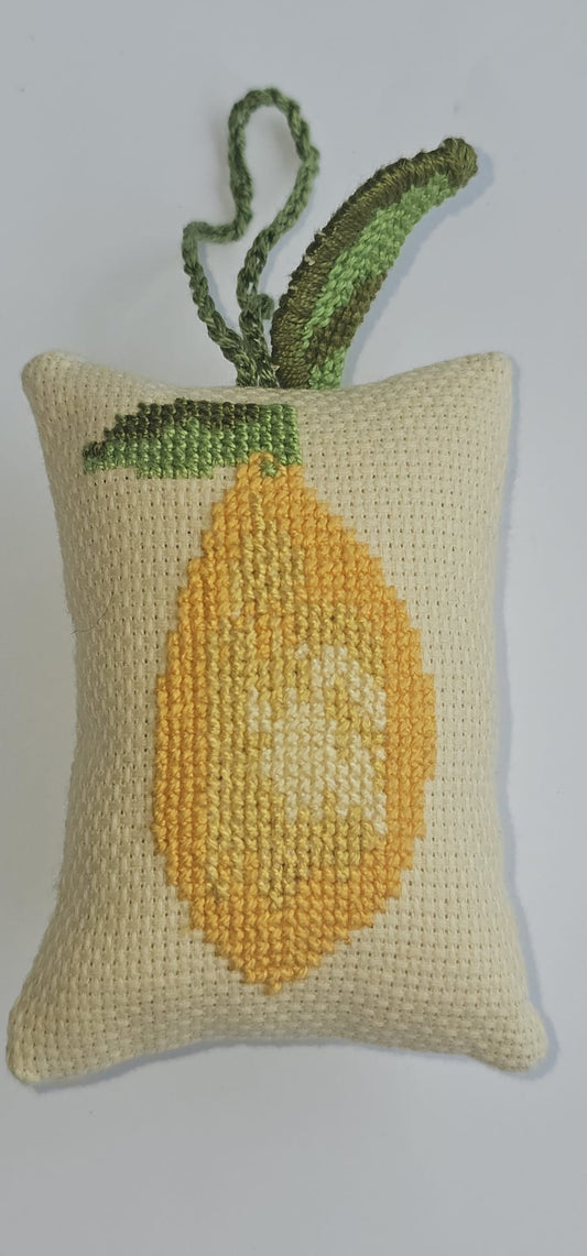 Palestinian Citrus Harvest Hanging Cushion