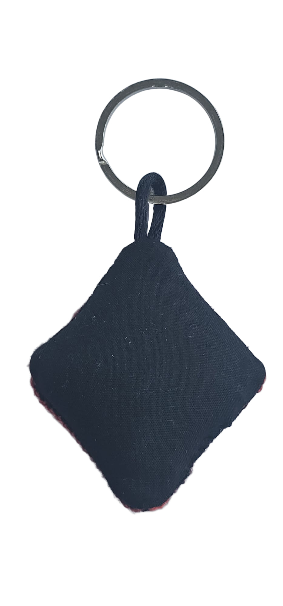 Palestinian Tatreez Floral Diamond Key Ring