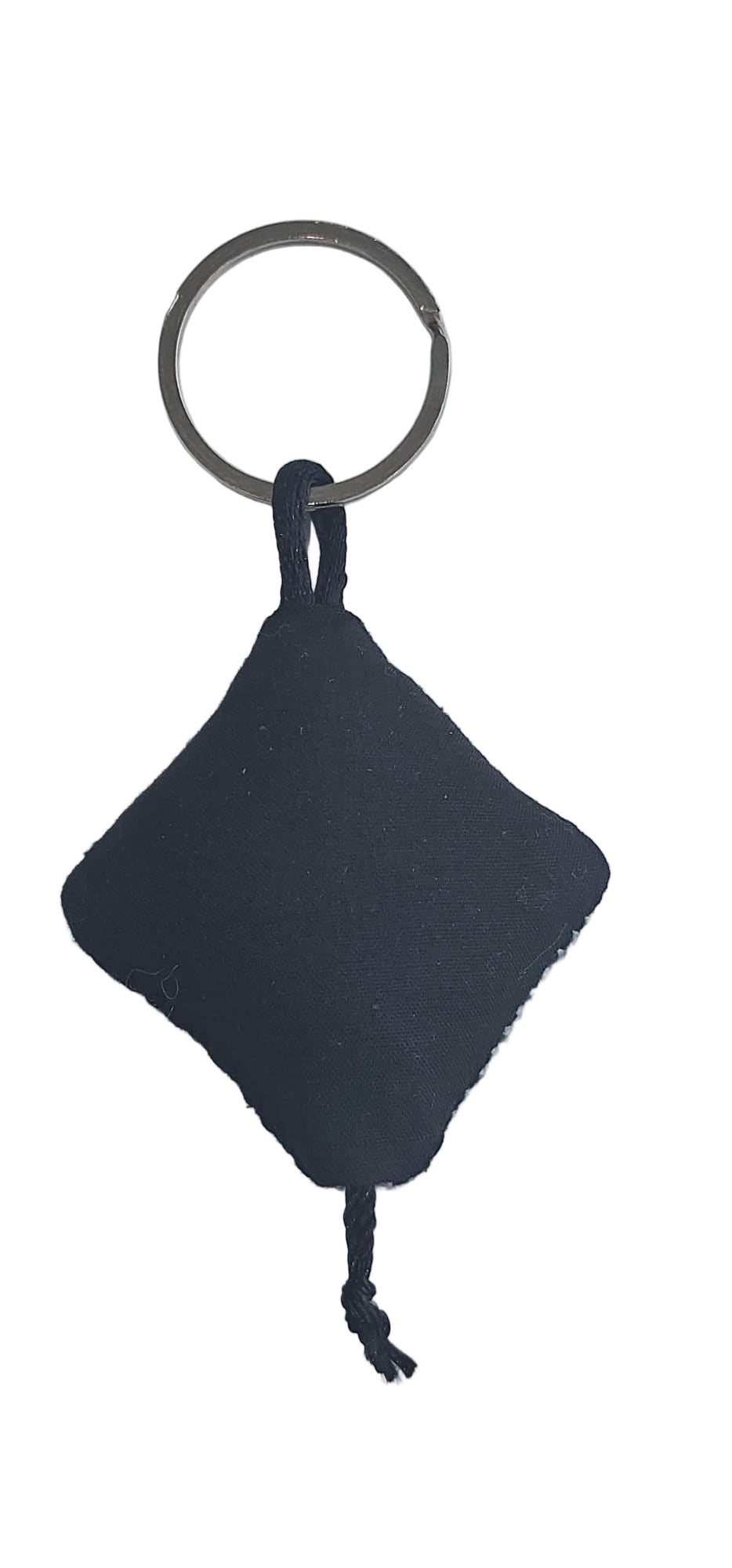 Palestinian Tatreez Floral Diamond Key Ring