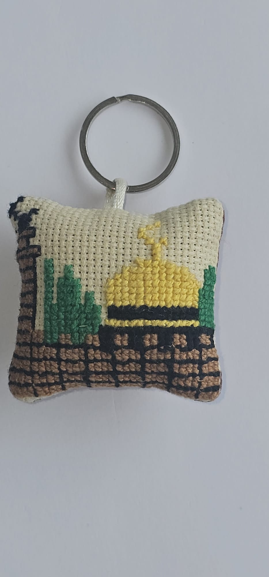 Al Aqsa Mosque Tatreez Key Ring
