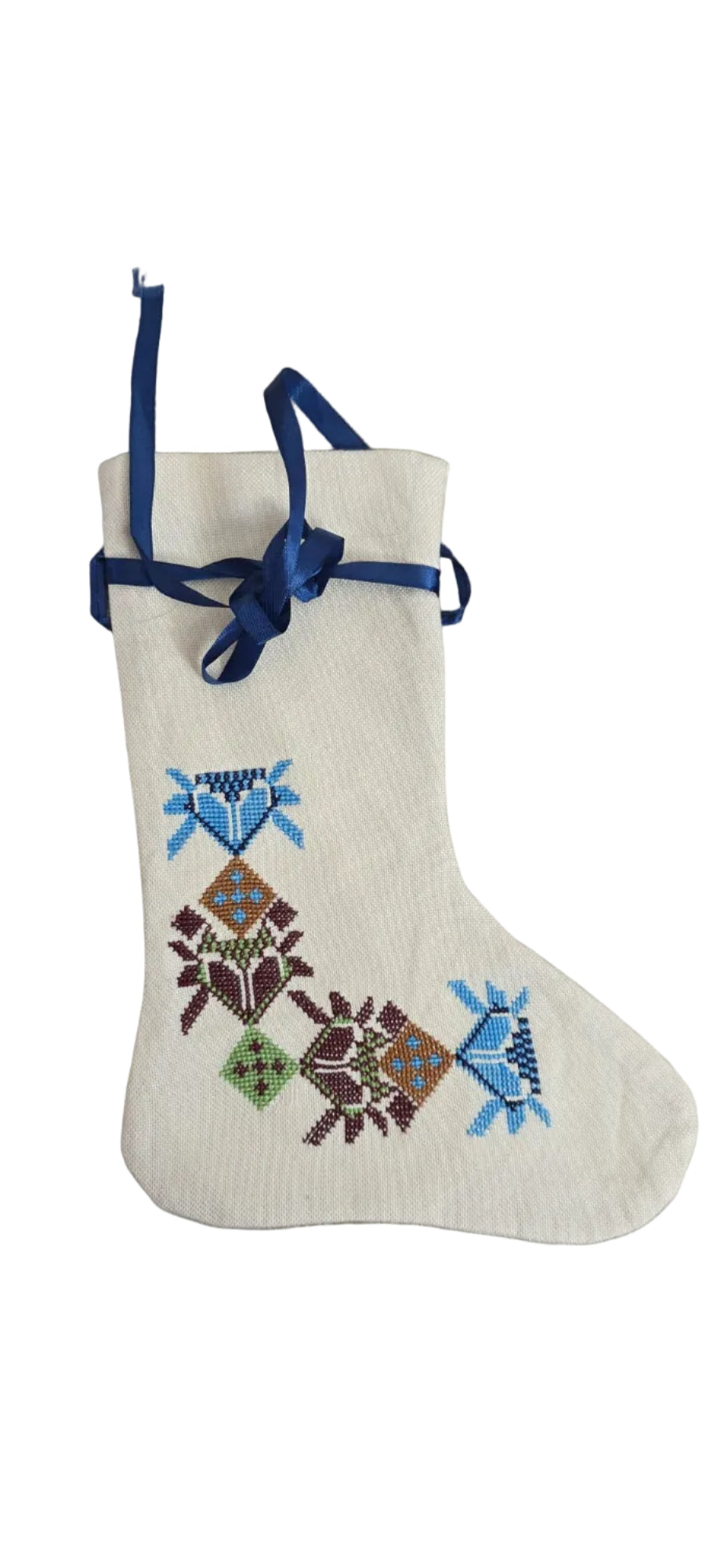 🤍Tatreez Gift/celebration Stockings – White Edition