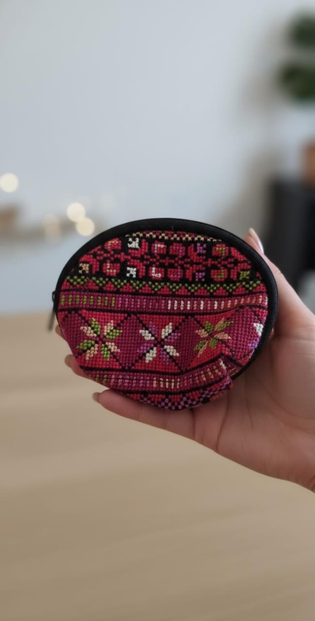 Embroidered Tatreez Coin/Money Purses