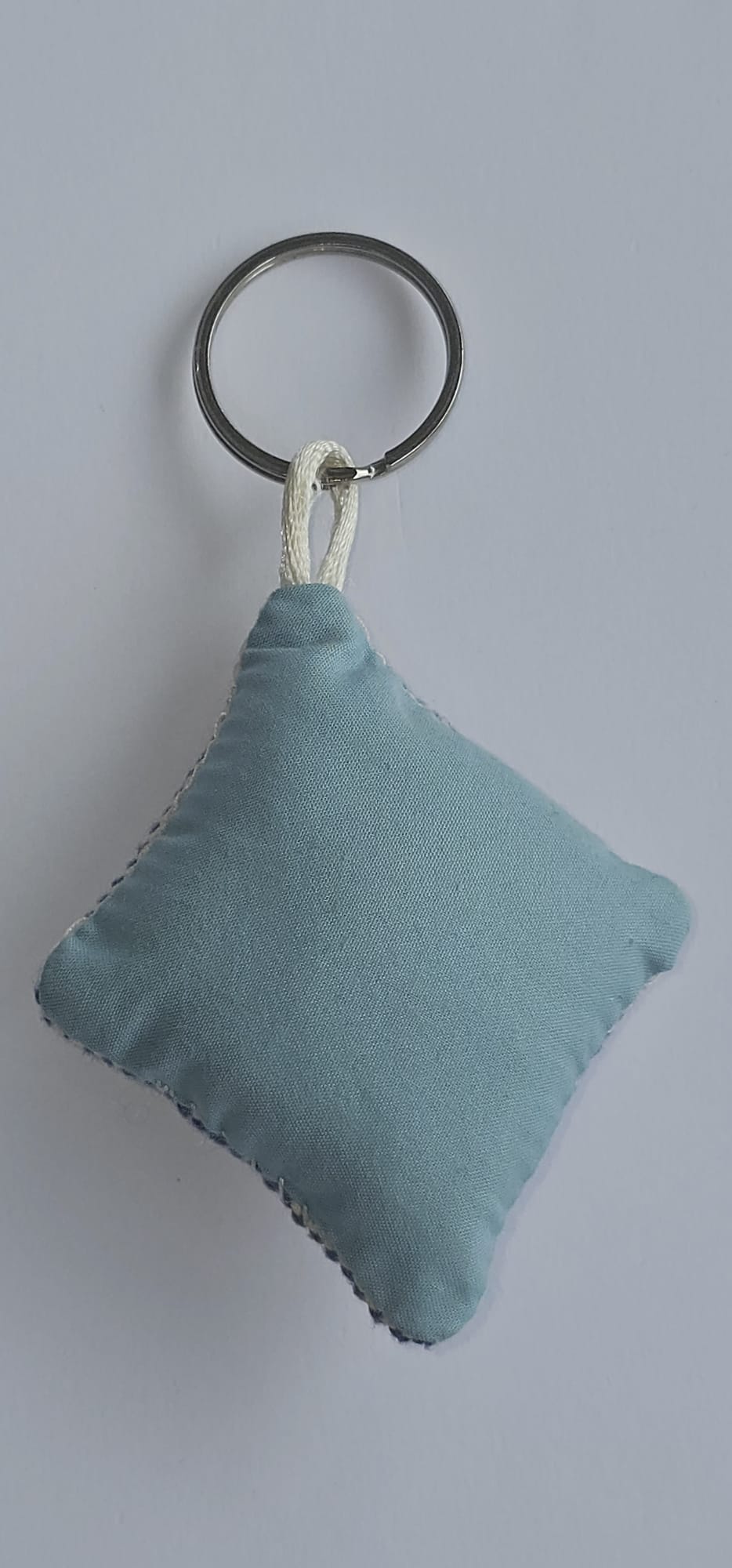 Palestinian Tatreez Diamond Key Ring