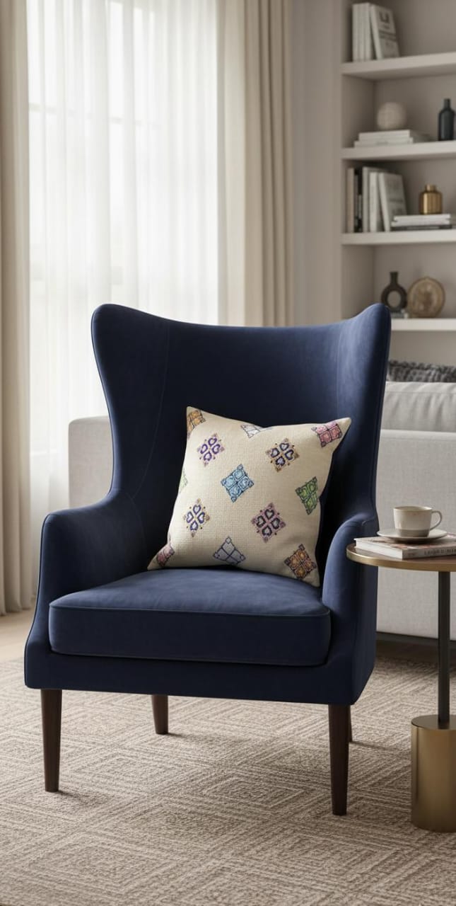 Beautiful Handmade Cushion Cover