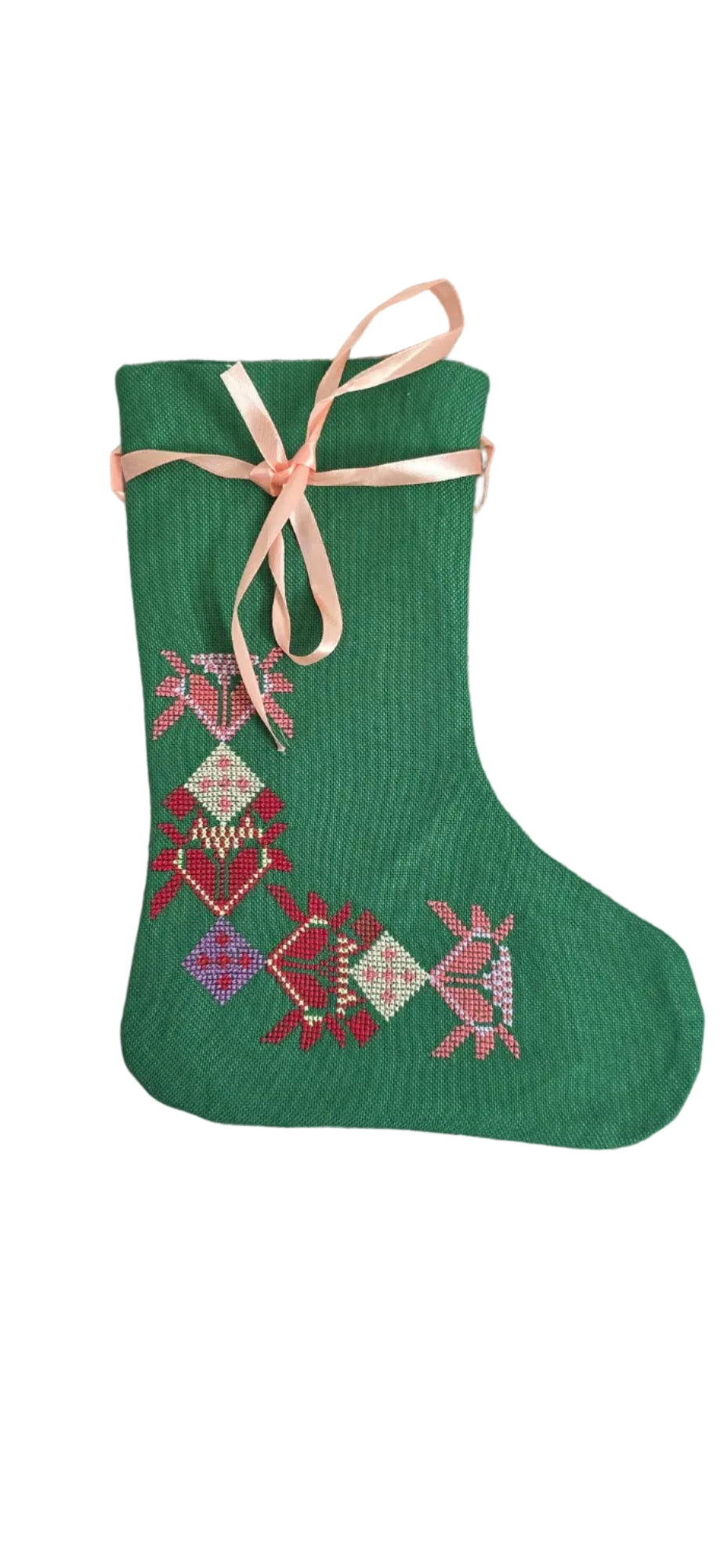 💚Tatreez Gift/celebration Stockings – Green Edition